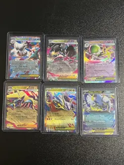 Pokemon TCG Mega Evolutions - Mega Ex Card - 6 Card Lot - Image 1