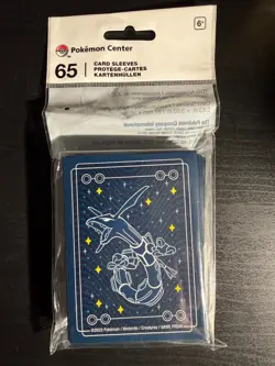 Pokemon Center Card Sleeves - Rayquaza Among The Stars (65 Count) - Image 1