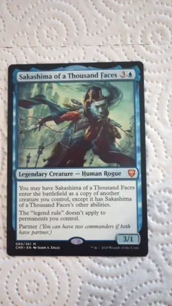 Sakashima of a Thousand Faces Commander Legends Regular Card NM Condition - Image 1