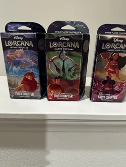 Ravensburger Disney Lorcana TCG The First Chapter Deck - 180 Cards 4050368981912 - Image 1