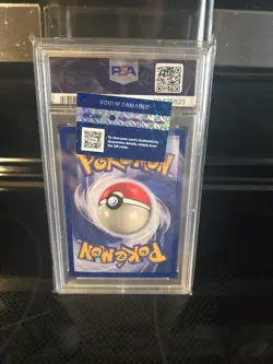 1999 Pokemon Base Set Charizard-Holo Card PSA 7 - Image 2