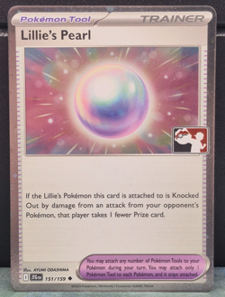 Lillie's Pearl 151/159 Prize Pack Holo Journey Together Pokemon Near Mint Card - Image 1