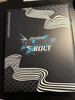 Pokemon Black Bolt Binder Only TCG Scarlet And Violet Brand New Binder For Cards - Image 2