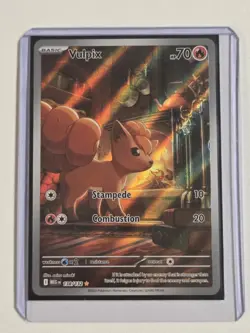 Vulpix 138/132 Mega Evolution Full Art Illustration Rare Pokemon Card Mint SIR - Image 1