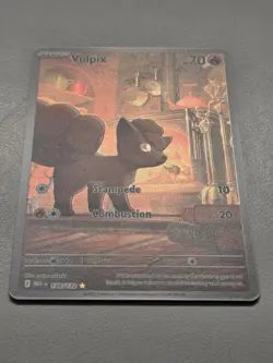 Vulpix 138/132 Mega Evolution Full Art Illustration Rare Pokemon Card Mint SIR - Image 4