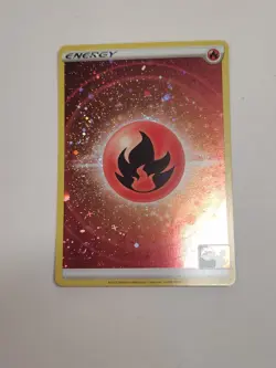 Fire Energy 010 Promo,FOIL Prize Pack Series Cards Pokemon Card - Image 1