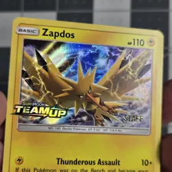 Zapdos - (Prerelease) [Staff] Promo Holo SM Promos SM159 NM Pokemon Card TCG - Image 2