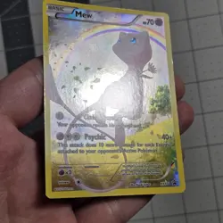 Pokemon TCG Mew Black Star Promos XY110 Holo Card Near MINT Condition - Image 2