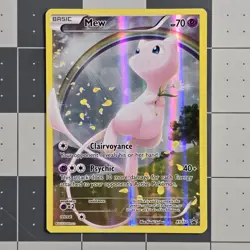 Pokemon TCG Mew Black Star Promos XY110 Holo Card Near MINT Condition - Image 5