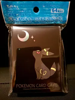 Pokemon Center Japan Moonlight Umbreon Card Sleeves 1 Pack 64 Count US SELLER - Image 1