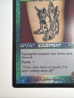 Lightning Greaves (1662) (Rainbow Foil) Secret Lair Drop Foil - Image 5