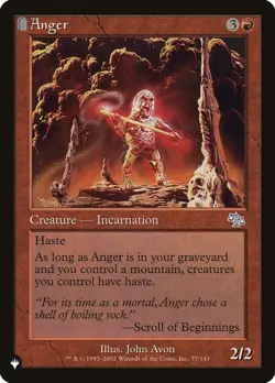 Anger (JUD) - The List Reprints - U - #77/143 - NM - Image 1