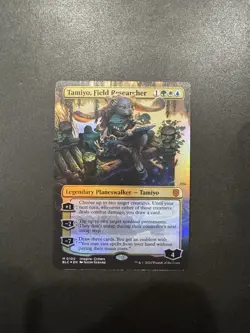 Tamiyo, Field Researcher (Borderless) Foil NM MTG Bloomburrow BLB BLC Magic - Image 1