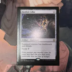 Basilisk Collar #300 (NM) Baldur's Gate CLB Magic MTG - Image 1