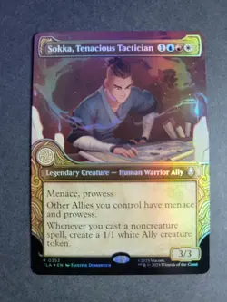 Sokka, Tenacious Tactician (Showcase Foil) Rare MTG Avatar - Image 1