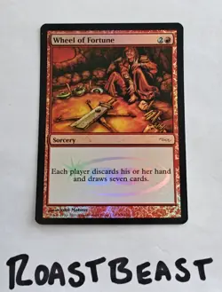 Magic The Gathering - FOIL Wheel Of Fortune - NM Promo Reserved List VHTF - Image 1