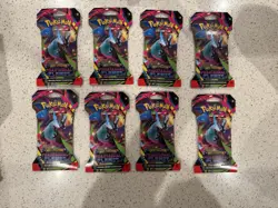 **NEW** Pokemon TCG Pokemon Phantasmal Flames SET Of 8 Booster Packs ✅ - Image 1