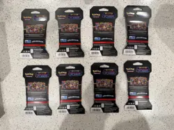 **NEW** Pokemon TCG Pokemon Phantasmal Flames SET Of 8 Booster Packs ✅ - Image 2