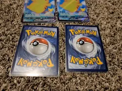 Pokemon Celebrations Pikachu Surfing And Pikachu Flying VMAX + V Lot Of 11 - Image 5