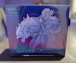 Pokemon TCG Journey Together Pokemon Center Exclusive Etb Sealed - Image 1