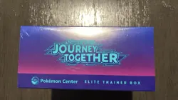 Pokemon TCG Journey Together Pokemon Center Exclusive Etb Sealed - Image 3