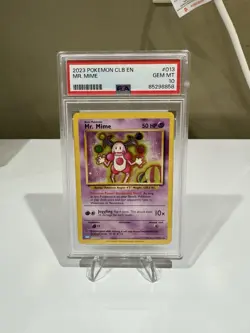 Pokemon 2023 Classic Deck Mr. Mime Blastoise Suicune EX #013/034 PSA 10 - Image 1