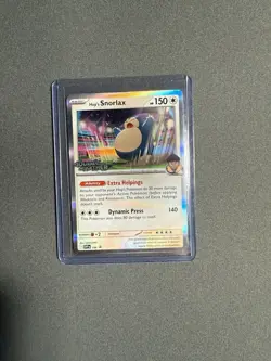 Pokemon Journey Together Stamped Hop’s Snorlax 117/159 TCG NM - Image 1