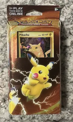 Pokemon XY Evolutions - Pikachu Power Theme Deck Cracked Ice Holo - NEW/SEALED - Image 1