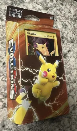 Pokemon XY Evolutions - Pikachu Power Theme Deck Cracked Ice Holo - NEW/SEALED - Image 3
