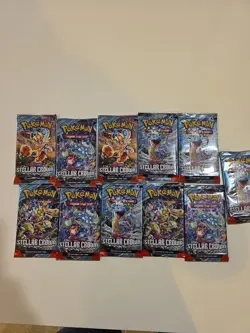 Pokemon 11 Unopened Packs Of Stellar Crowd - Image 3