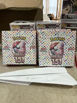 2x Pokemon Japanese 151 Factory Sealed Booster Box US Seller Scarlet & Violet - Image 1