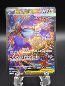 Mega Latias Ex 181/132 Secret Rare Pokemon TCG (Mega Evolutions NM) - Image 1