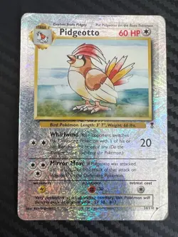 Pokemon TCG Pidgeotto 34/110 Reverse Holo Legendary Collection DMG - Image 1