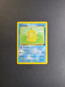 Psyduck 65/82 Pokemon TCG Team Rocket Unlimited Regular Common MP - Image 2