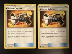 Counter Catcher 91 x2 Non-Holo Pokemon TCG Crimson Invasion MP/LP - Image 1