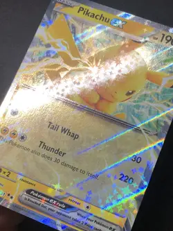 Pokemon TCG Pikachu EX 028/131 Prismatic Evolutions Rare Holo NM - Image 2