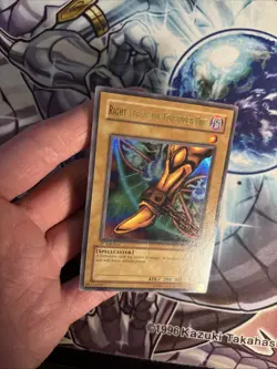 (YL) Yu-Gi-Oh Right Leg of the Forbidden One LOB-120 1st LP - Image 5
