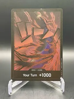 Don!! Card One Piece TCG [Black and Red] Royal Blood Your Turn +1000 OP NM/M - Image 1