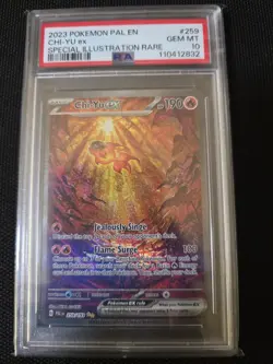 Pokemon TCG Chi-Yu EX Scarlet & Violet Paldea Evolved Holo Card 259/193 PSA 10 - Image 1