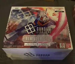 GUNDAM CARD GAME: Newtype Rising Booster Box (New Factory Sealed) English - Image 1