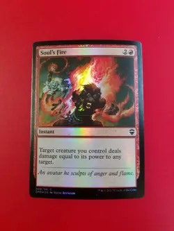 1x Soul's Fire | FOIL | Commander Legends | MTG Magic Cards - Image 3