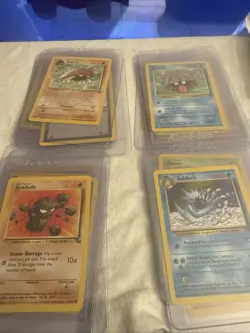 Pokemon Tcg Lot Fossil Non-hollow 20 Cards - Image 1