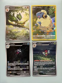 Mixed Pokemon 4 Card Lot Full Art Holo Illustration Rare Galarian Galary - Image 1