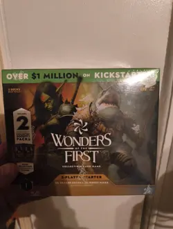 Wonders of the First 2-Player Starter Kit Card Game First edition Boosters - Image 1