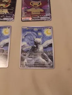 2 Pikachu Pokemon Card Holo GX VSTAR VMAX GX EX Cosplay Art- 2 Van Gogh - Image 4