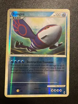 Kyogre - 12/95 - HGSS Call of Legends - Rare Holo Pokemon Card LP - Image 1