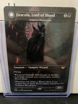 Dracula, Lord of Blood - Voldaren Bloodcaster Innistrad: Crimson Vow Regular 338 - Image 1