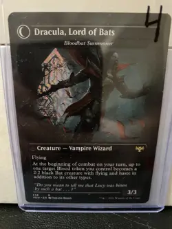 Dracula, Lord of Blood - Voldaren Bloodcaster Innistrad: Crimson Vow Regular 338 - Image 2