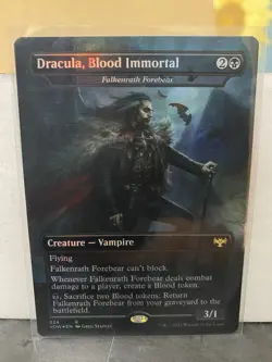 Dracula, Blood Immortal - Falkenrath Forebear, Foil, 334 Innistrad: Crimson Vow - Image 1
