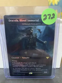 Dracula, Blood Immortal - Falkenrath Forebear, Foil, 334 Innistrad: Crimson Vow - Image 3